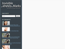 Tablet Screenshot of invisiblestretchmarks.com